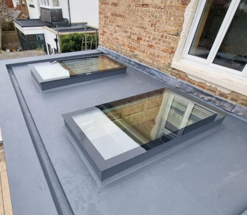 Skylight 600 x 1200 mm Triple Glazed Rooflight Window Toughened Glass