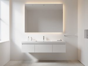 frameless mirrors uk